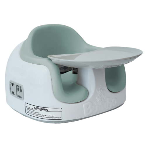 Bumbo Baby Toddler 3-in-1 Multi-Seat Booster, High Chair and Floor Seat, Agave