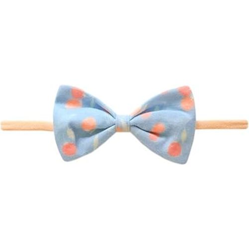 Copper Pearl Bowtie Baby Bow Clementine