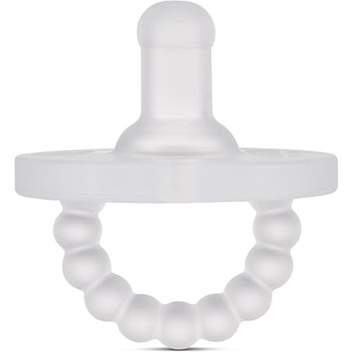Ryan & Rose Cutie PAT Pacifier Teether (Stage 2, Clear)