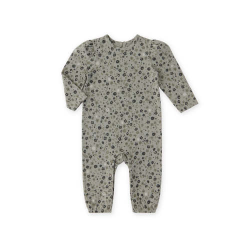 Essentials Puff Sleeve Romper - Forget Me Not