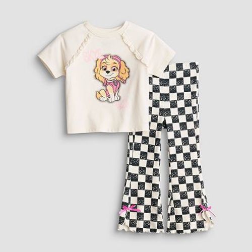 Baby & Toddler Girl Grayson Threads Kids The Label 2-Piece Paw Patrol T-Shirt & Pants Set