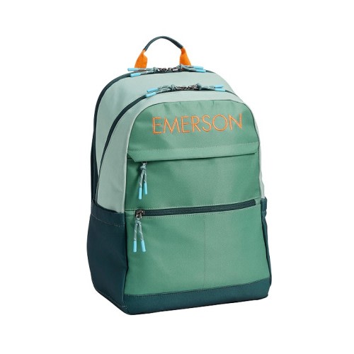 Hunter Green Larkspur Backpack | Pottery Barn Kids