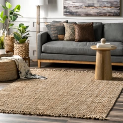 Nuloom Daniela Farmhouse Chunky Jute Area Rug