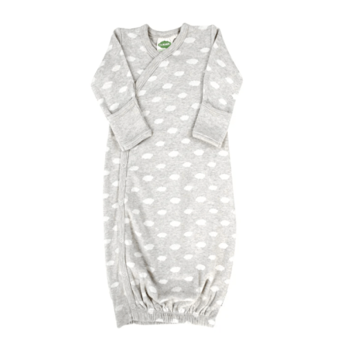 3-6 M Organic Gowns - Signature Prints