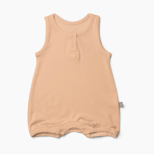 Goumi Kids Organic Cotton Romper - Poppy, 3-6M
