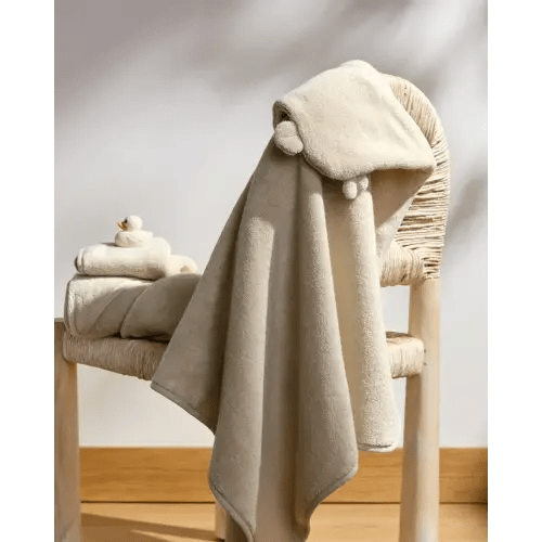 Organic Hooded Baby Towel with Ears