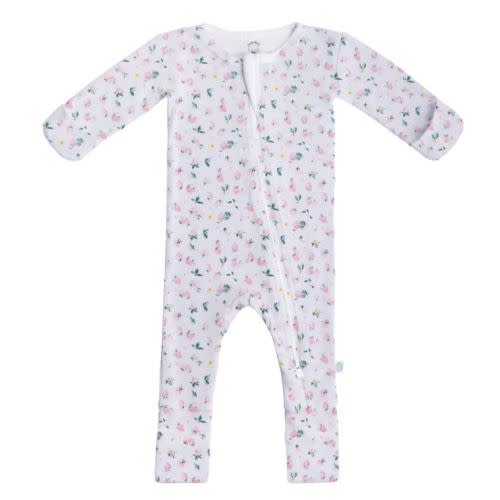 Baby Bamboo Pajamas w/ DreamCuffs - Prints