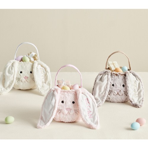 Long-Eared Bunny Easter Bucket
