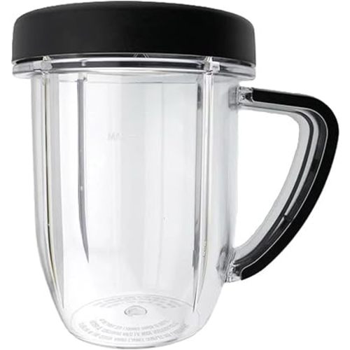 30 Oz Replacement Cup Jar with Lip Ring Assembly, Compatible for Nutribullet RX 1700W NB-301, N17-1001, NBM-U0272 Blenders