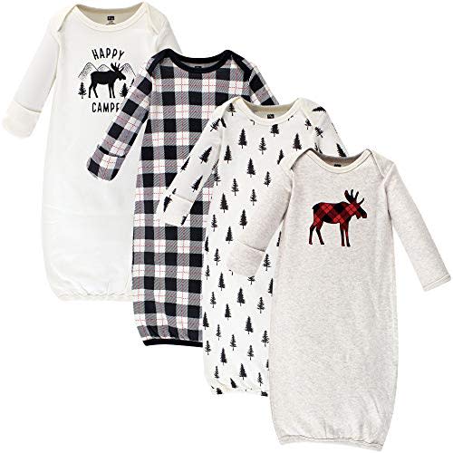 Hudson Baby Unisex Baby Cotton Gowns
