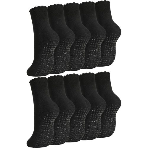 Pilates Grip Socks for Women Non Slip Yoga Socks