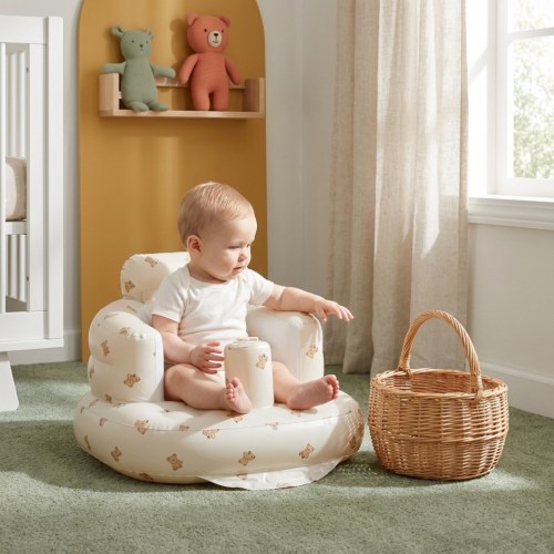 Inflatable Sit-Up Baby Chair with Backrest