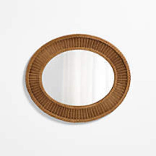 Fable Rattan Mirror by Sharland England