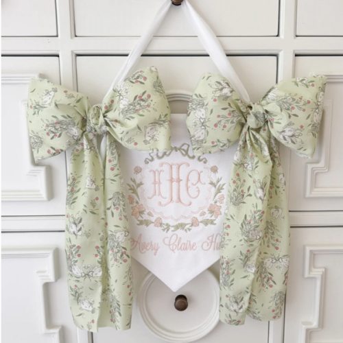 Southern Scallop Bespoke Banner – Tice & Co. Embroidery and Design