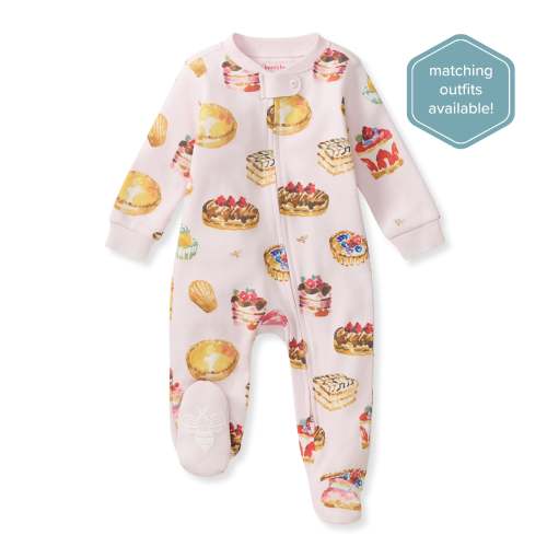 The Pastry Shop Organic Cotton Sleep & Play – Burt's Bees Baby