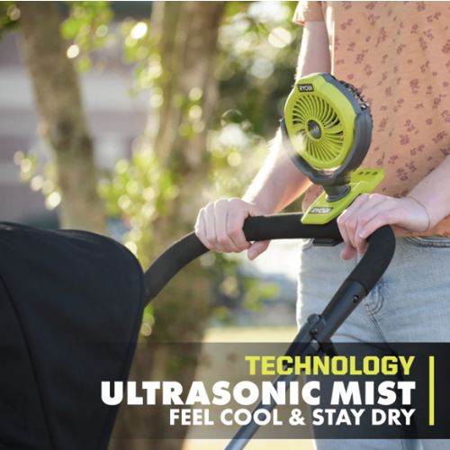 USB Lithium Misting Fan Kit