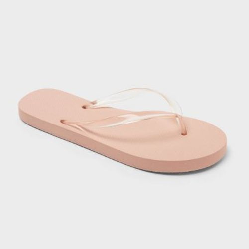 Women's Sydney Flip Flop Sandals - Shade & Shore™ Blush Pink 10