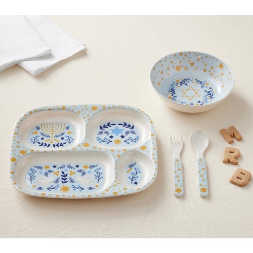 Rifle Paper Co. Hanukkah Nursery Feeding Set