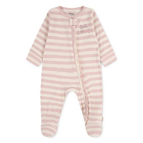 Newborn Baby Girls Huggies Babywear 100% Organic Ruffle Footed Sleep & Play