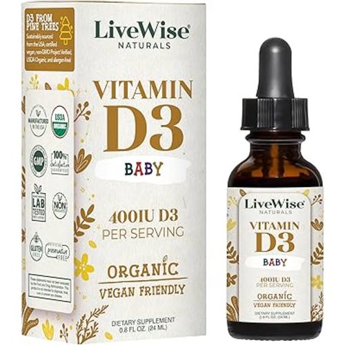 Baby Vitamin D3 l USDA Organic