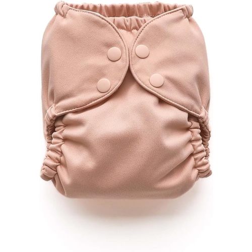 Esembly Cloth Diaper Cover, Blush, Size 2 (18-35lbs)
