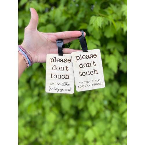 Please Don’t Touch Baby | Car seat sign | Germs Too Big For Me | Baby Car seat Sign | Car seat Cover | Germs | Baby Shower Gift | New Mom