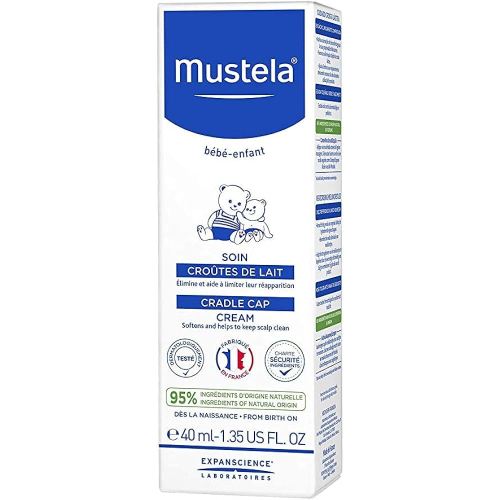 Mustela - Cradle Cap Cream, 1.35 oz - Baby Scalp Treatment