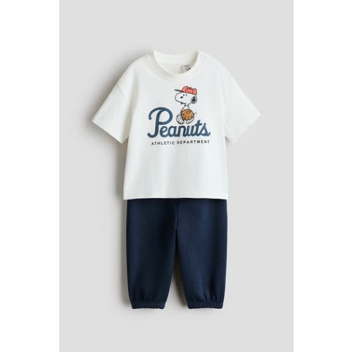 2-piece T-shirt And Joggers Set, 12M