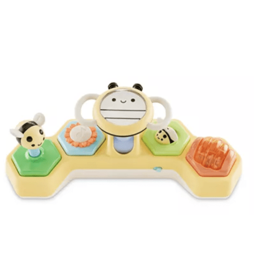 Skip Hop
See & Bee Steering Wheel & Tummy Time Baby Toy - Ages 3M+