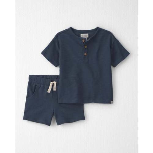 Toddler Boy 2-Piece Top & Short Set Made with Organic Cotton - Little Planet | Carter's