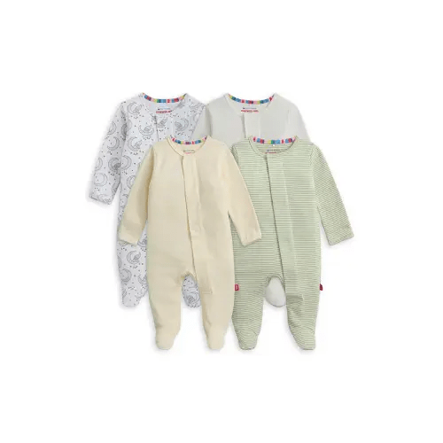 Magnetic Me Unisex Footie Bundle, Pack of 4 - Baby