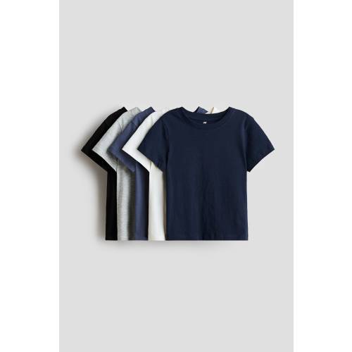5-PACK COTTON T-SHIRTS