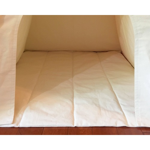 Natural Canvas Teepee Mat, Four Sizes, Baby Mat, Childrens Teepee Floor Cover