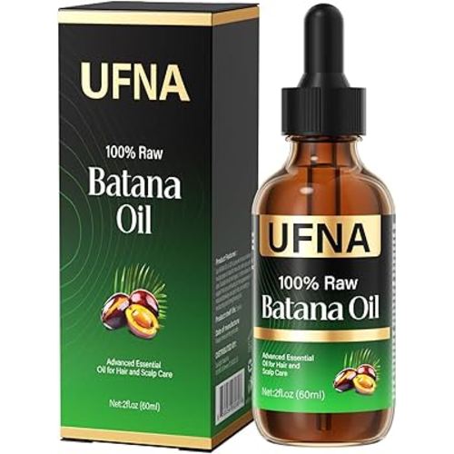 100% Raw & Natural Batana Oil for Hair Growth,Thickens & Strengthens, Reduces Breakage and Hair Loss, Enhances Shine - Nourishment for All Hair Types - 60ml (2fl oz)