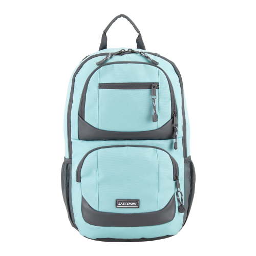Eastsport Unisex Commuter Tech Backpack, Aqua Sky