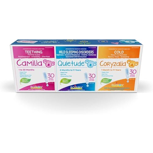 Boîte pour enfant :contient une boîte de chaque Camilia, Quietude et Coryzalia