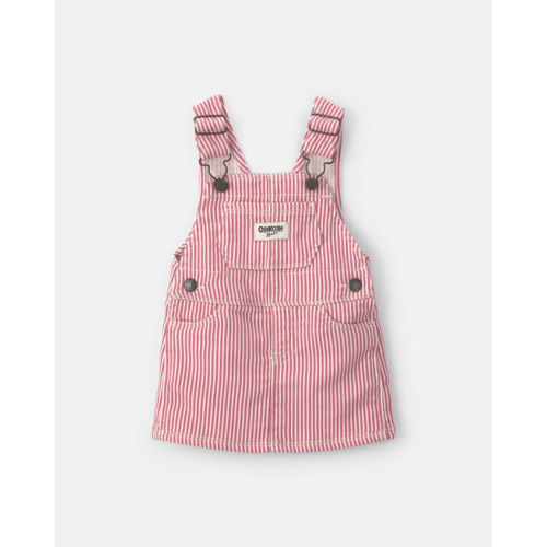 Baby Girl Hickory Stripe Skirtall - Pink - OshKosh B'gosh | Carter's