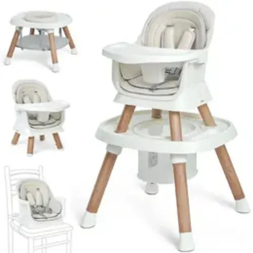 BabyBond 14-in-1 Luxury High Chair for Babies & Toddlers, Convertible Baby High Chair with Activity Center, Baby Joy Highchair for Ages 6-72 Months, Gifts for babies, Mothersdaygift - TikTok Shop