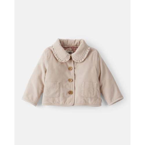 Baby Girl Corduroy Fashion Jacket - Brown - OshKosh | Carter's