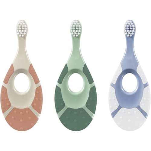 Jordan* ® | Step 1 Green Clean Toddler Toothbrush | Pack 3 Units