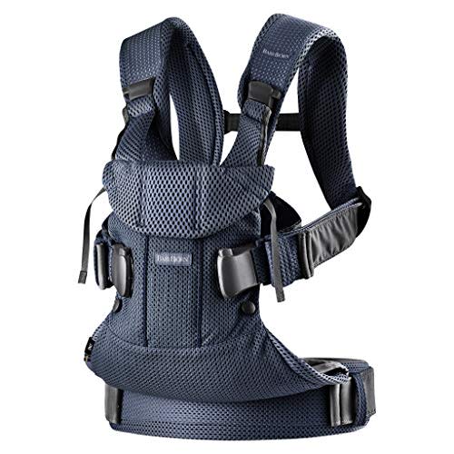 BabyBjörn Baby Carrier One Air, 3D Mesh, Navy Blue, One Size(Pack of 1)