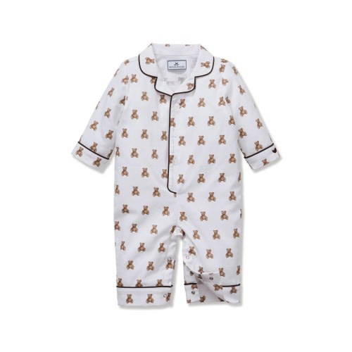Teddy One-Piece Brushed Twill Pajamas