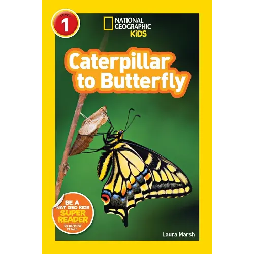 Caterpillar to Butterfly (National Geographic Kids Explore! Readers, Level 1) (National Geographic Kids Readers)