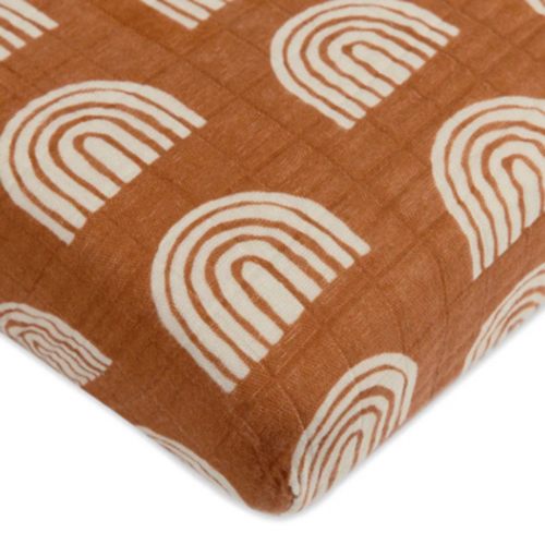 Babyletto Mini Crib Sheet in GOTS Certified Organic Muslin Cotton