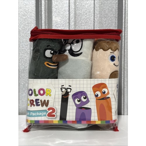 RARE BabyFirst TV Color Crew Talking Plush Toy Plush Package 2. Condition is New