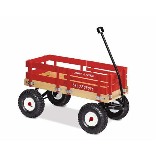Radio Flyer 29Z All-Terrain Cargo Wagon Ride On, Red