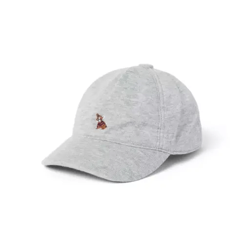 Newborn Classic Grey Heather Baby French Bulldog Cap by Janie and Jack