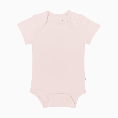 Kyte Baby Short Sleeve Bodysuit - Blush, 0-3 M