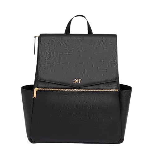 Leather Diaper Bag Backpack, Large Capacity with Insulated Pockets | Freshly Picked