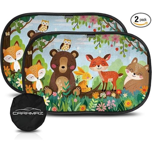 Car Window Shade for Baby with Certified UV-Protection 2 Pack - 20"x12"